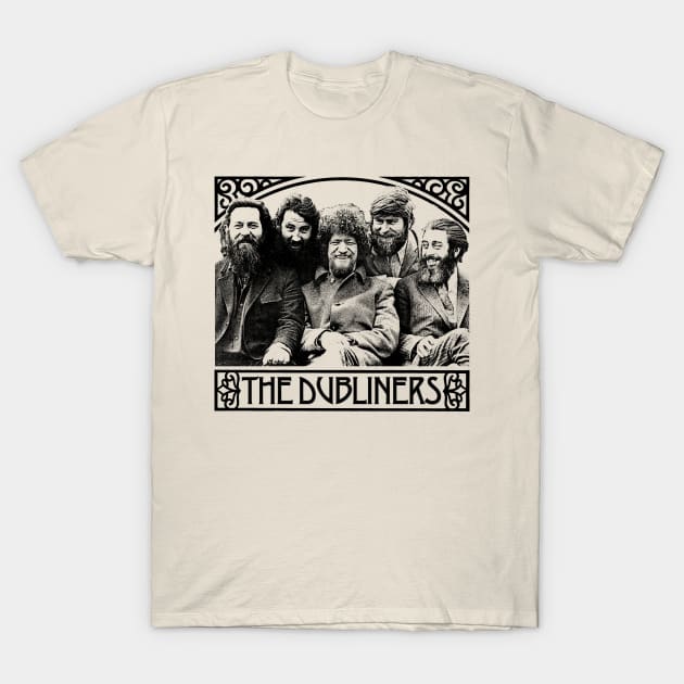 The Dubliners -- Vintage Style Original Design T-Shirt by feck!